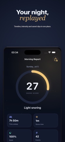 Noctave: Snore Recorder Screenshot 7 of 8