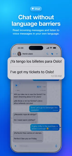Zado Messenger screenshot 1