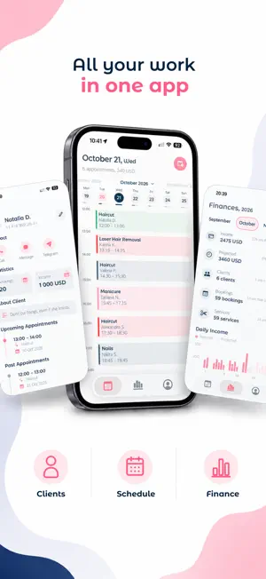 Blushr – Appointment Planner screenshot 1