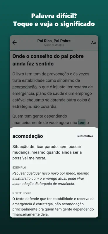 15 minutos: Resumos de Livros screenshot 6 of 6