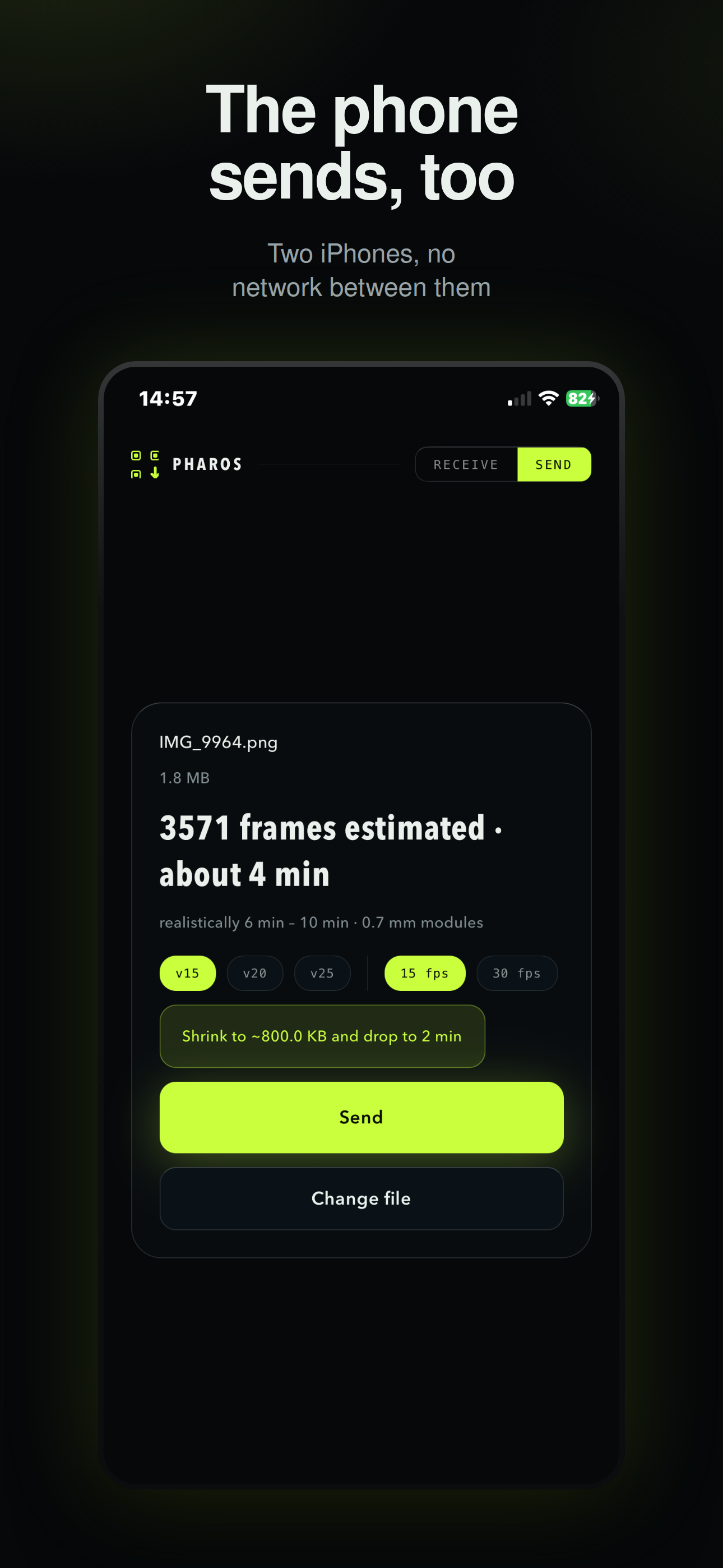 Pharos — Offline QR Transfer screenshot 4