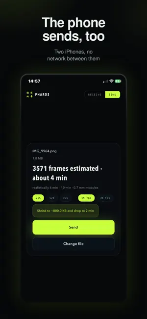 Pharos — Offline QR Transfer screenshot 4