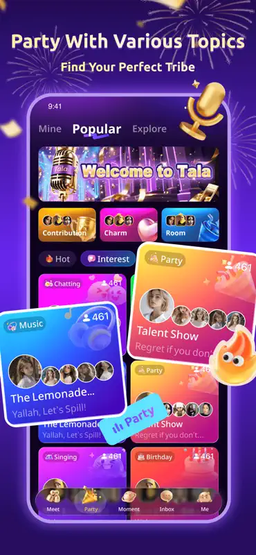 Tala – Group Chat & Party screenshot 4 of 6