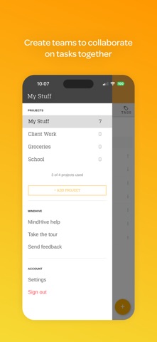 MindHive Tasks Screenshot 1 of 3