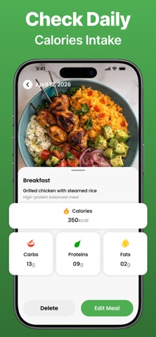 Calorie Tracker & Meal Planner Screenshot 4 of 6