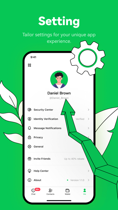 MPChat - Live with Crypto iPhone screenshot 5 - Social Networking app