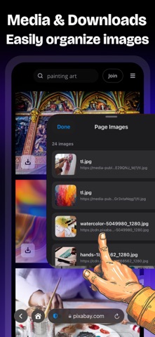 Ghost - Fast Private Browser Screenshot 5 of 9