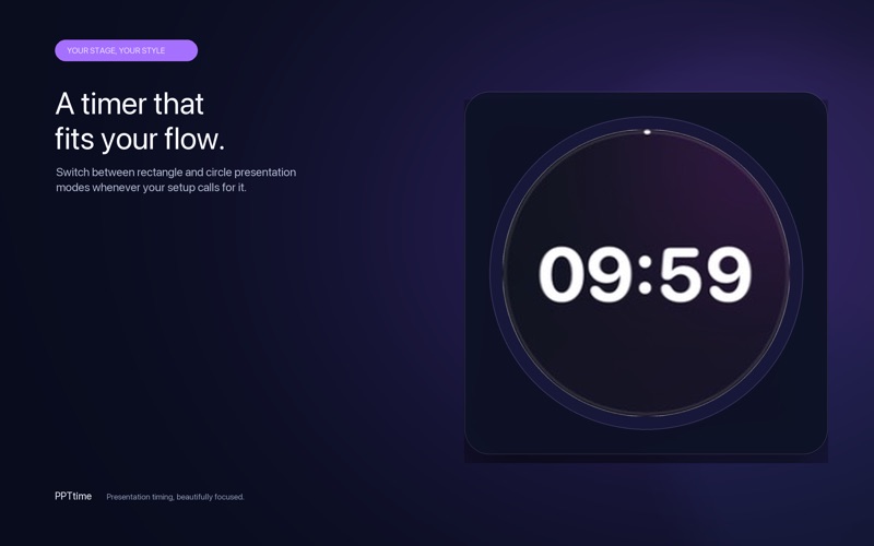 Talk-Timer iPhone screenshot