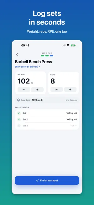 VictusForm - Workout Tracker screenshot 2