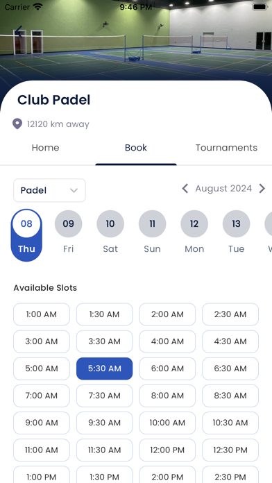 PlayPro App Screenshot