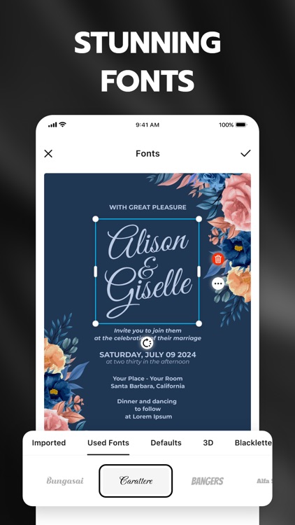 Paper-free: Invitation Maker screenshot-6