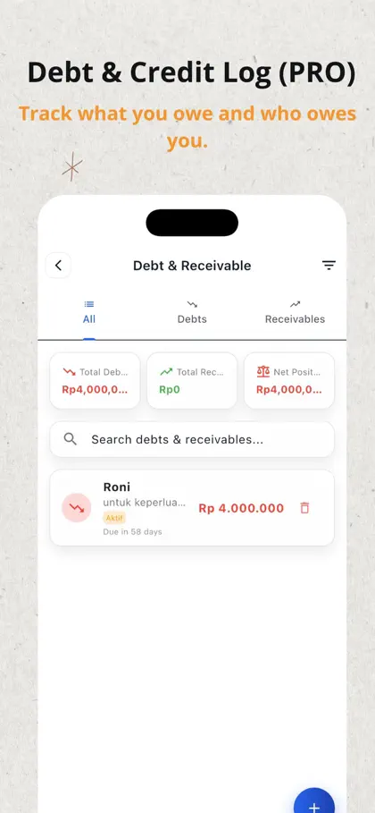 MyMoney Personal Finance ekran görüntüsü 5 / 6