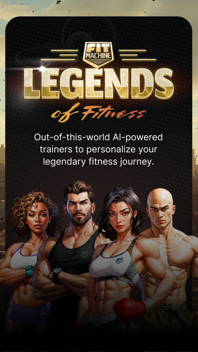 FitMachine: Legends of Fitness Screenshot