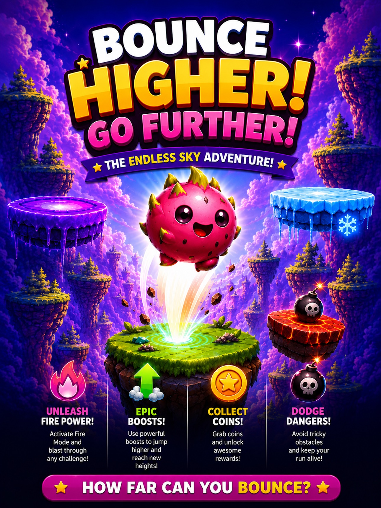 Screenshot 10 of Pitaya Bounce Arcade
