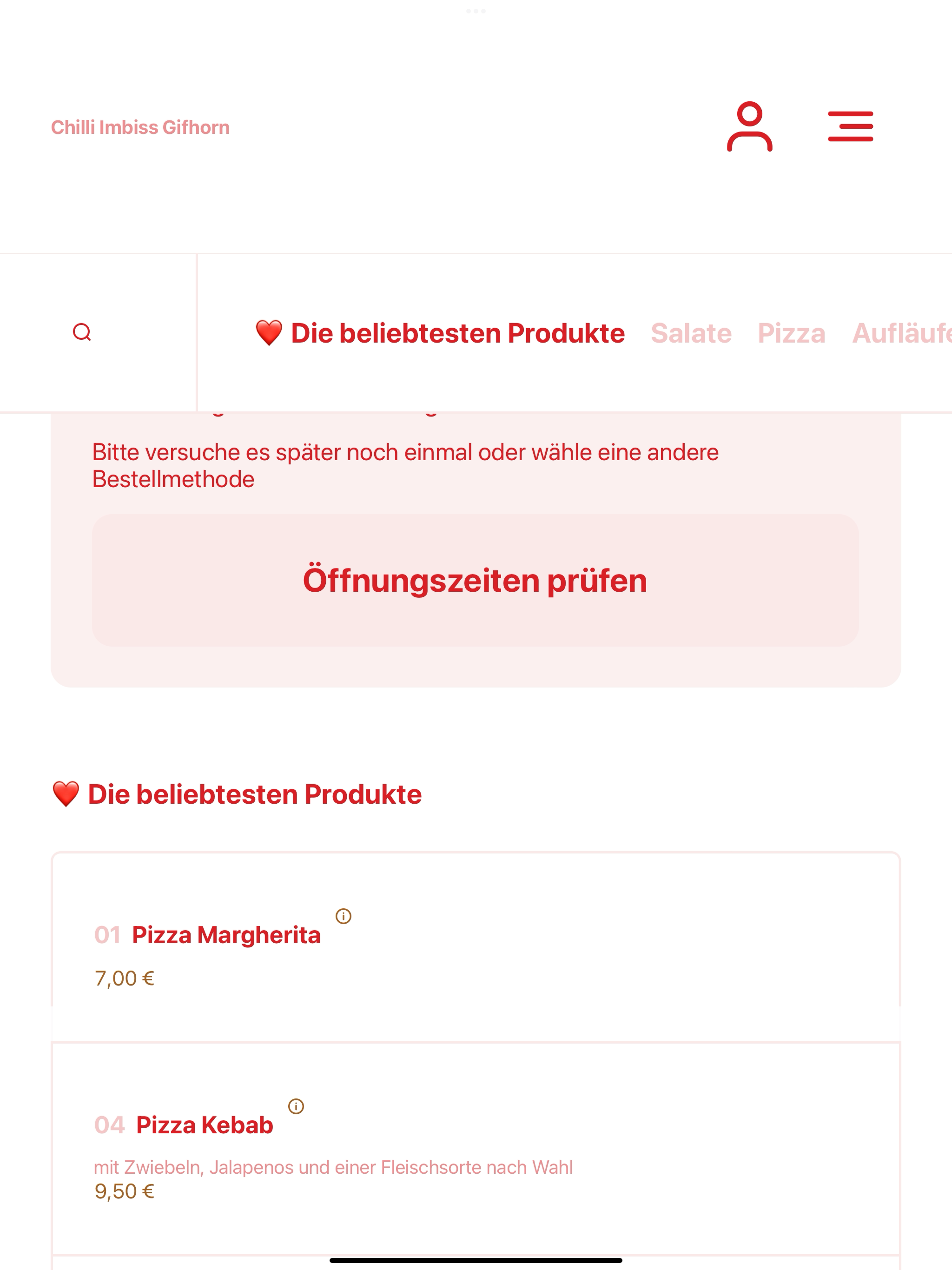 Chilli Imbiss Gifhorn screenshot 7