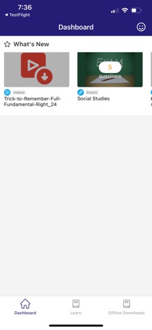 Examnation screenshot