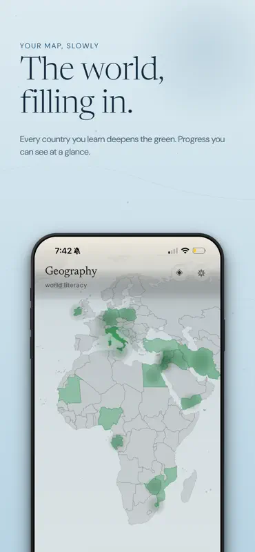 Geography - World Literacy App screenshot 3 of 7