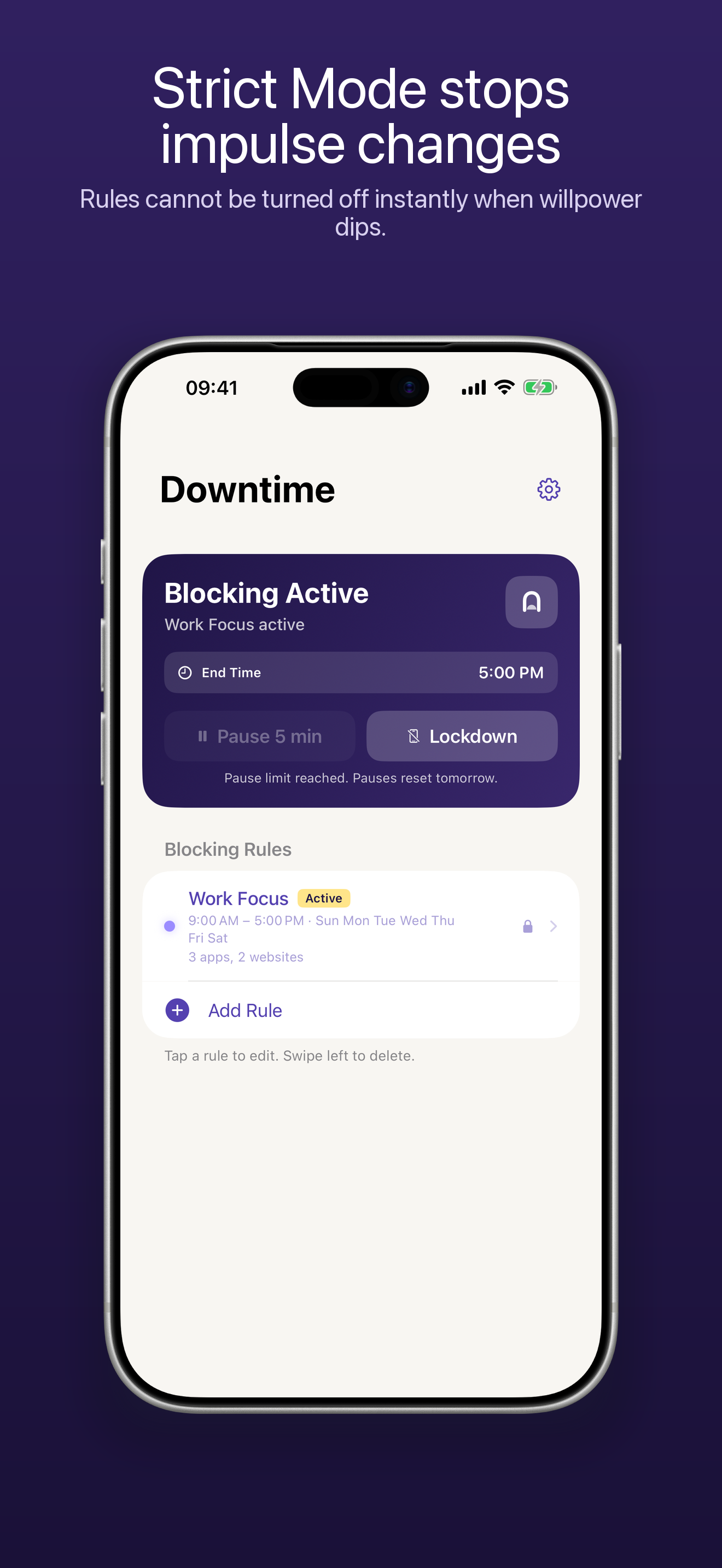 Downtime: Focus App Blocker screenshot 4