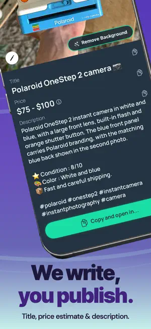 Listed AI - Listing Generator screenshot 2