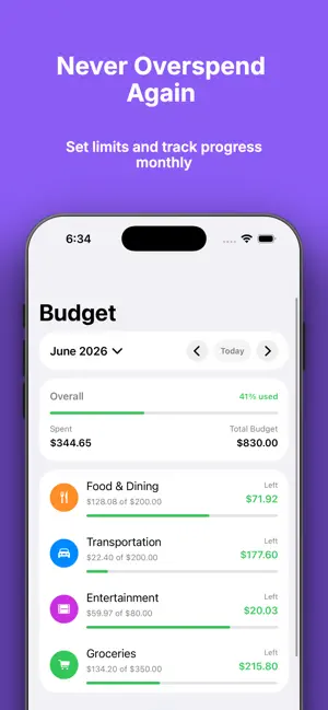SpendGrid: Expense Tracker screenshot 3