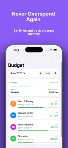 SpendGrid: Expense Tracker Screenshot 3 of 5