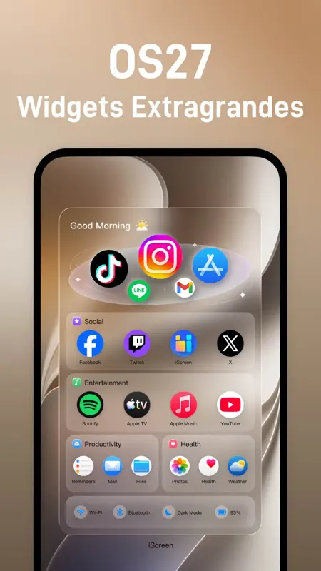 iScreen:Icono,Widget,Tema screenshot 3 of 10
