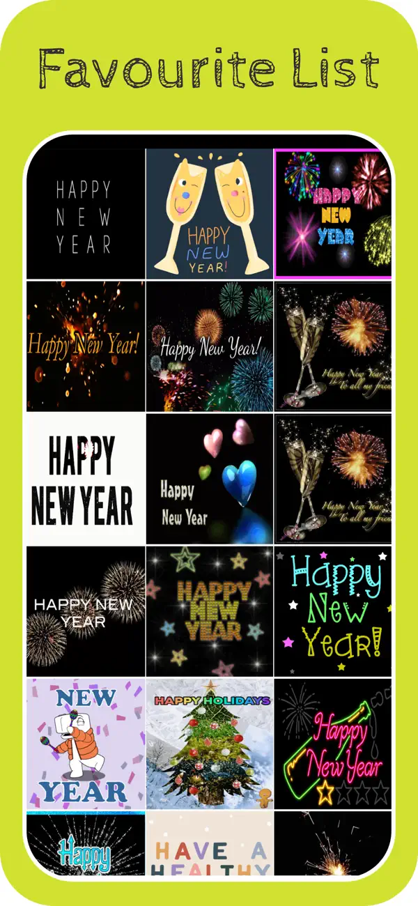 Screenshot #2 pour New Year Animated