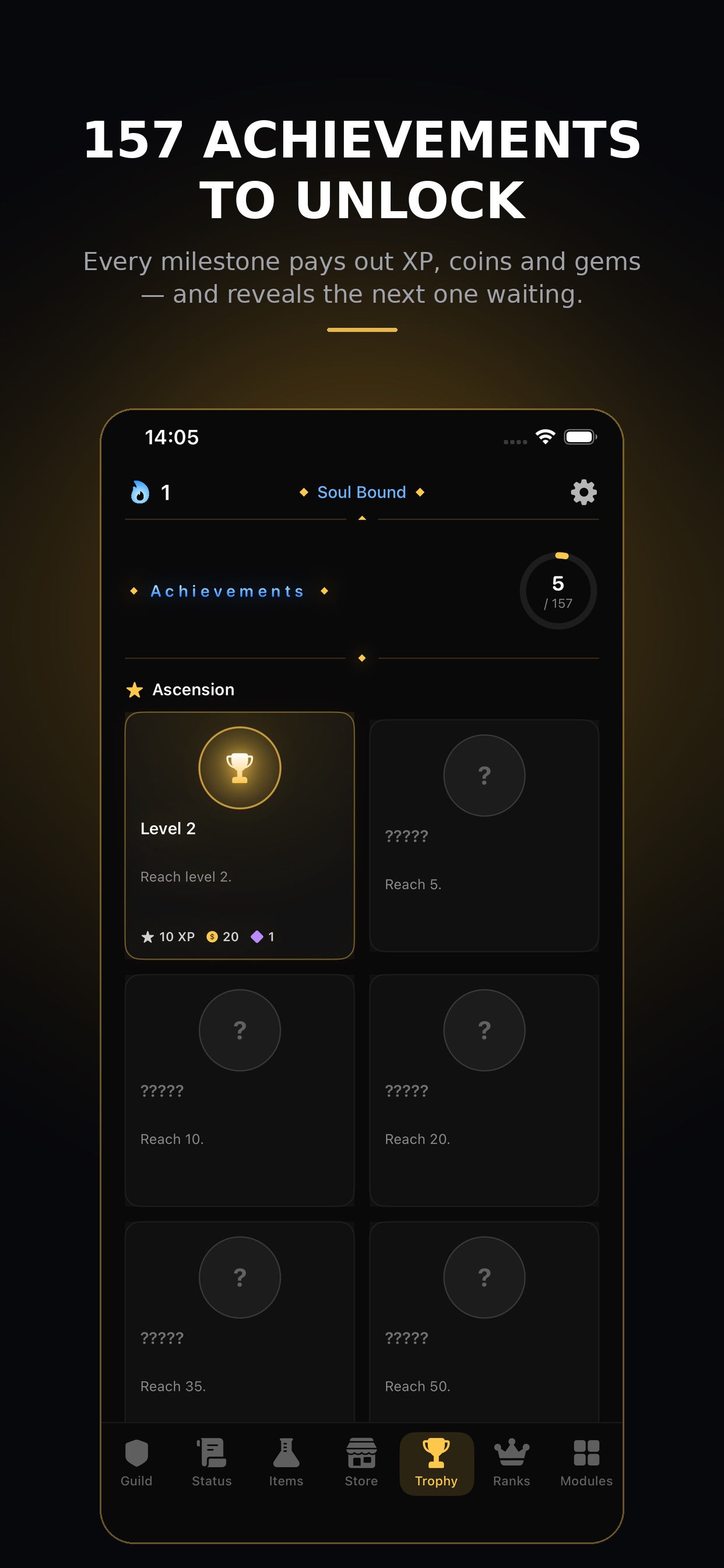 Screenshot 6 of Habit RPG - Soul Bound