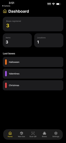 BoxKeeper : Storage Tracker screenshot 1
