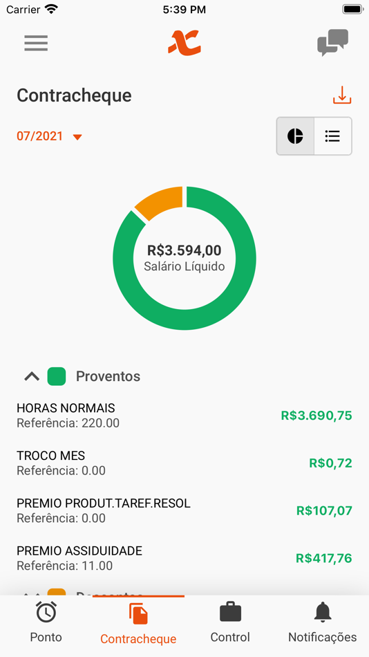 #4. Nexti (iOS) Podle: Presença