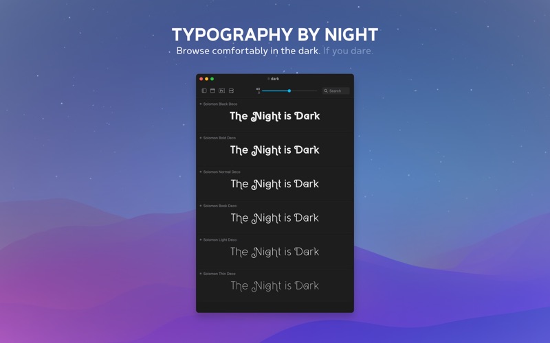Typeface 4 screenshot