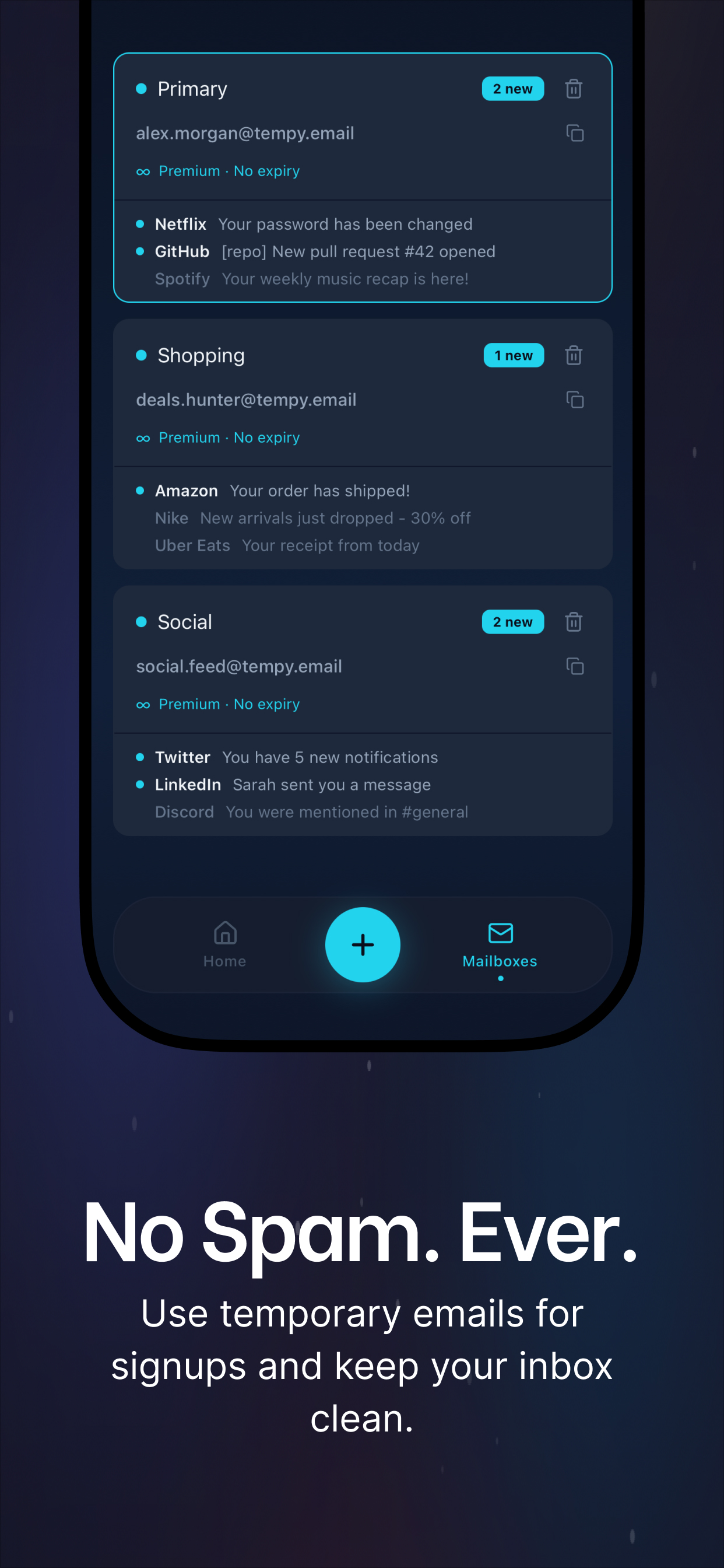 Tempy Temporary Email App screenshot 4