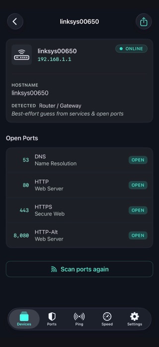 Coddiq - Network Scanner Screenshot 2 of 6