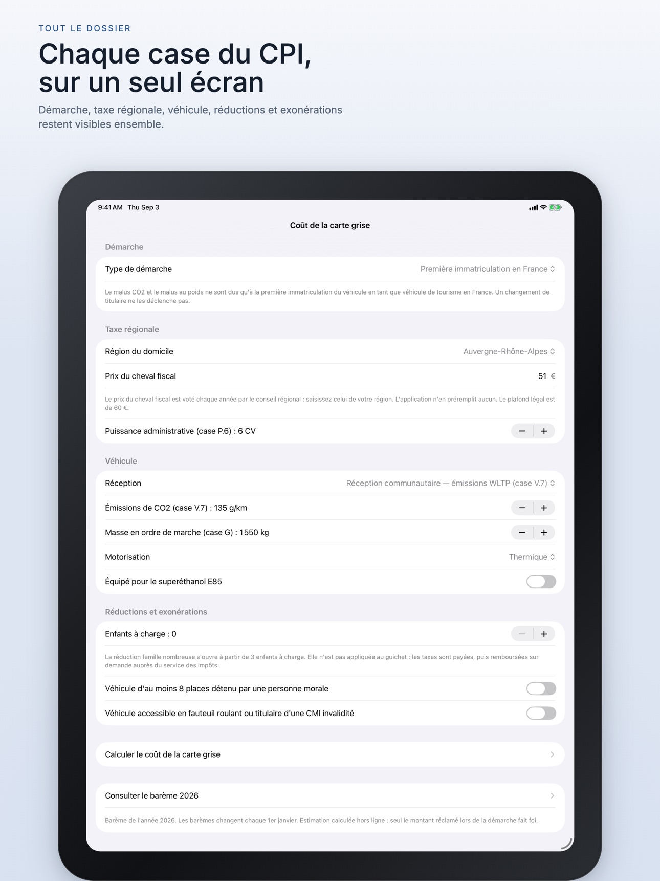 Screenshot 4 of Carte Grise & Malus