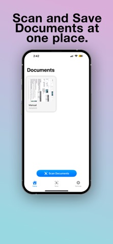 Document & QR Code Reader iPhone screenshot