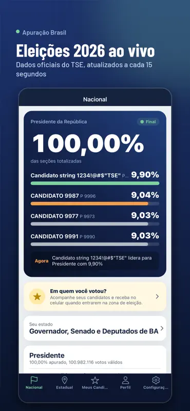 Apuração Brasil screenshot 4 of 4