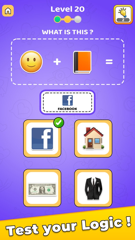 #2. Guess Emoji Puzzle (iOS) By: Hiren Gabani