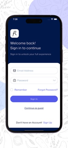 App screenshot