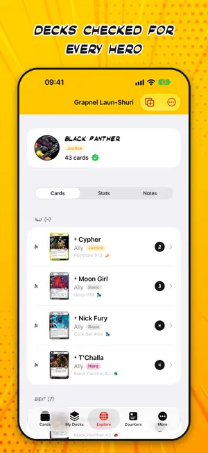 M Champions Deck Builder screenshot 3