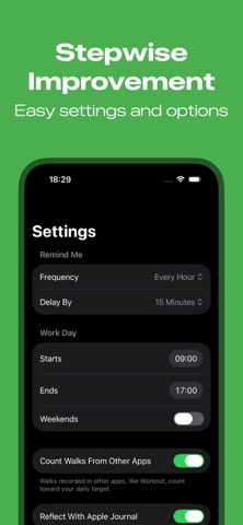 StepWise Improvements: Walking Screenshot 6 of 6