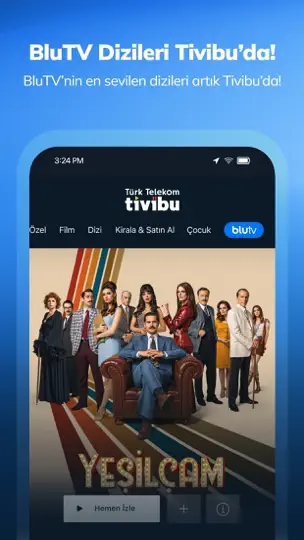 Tivibu GO: Canlı TV & Filmler iPhone Ekran Görüntüsü 6