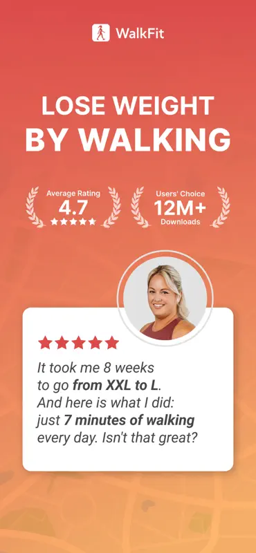 WalkFit: Steps counter screenshot 1 of 7