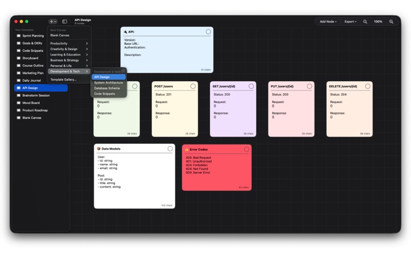 App screenshot