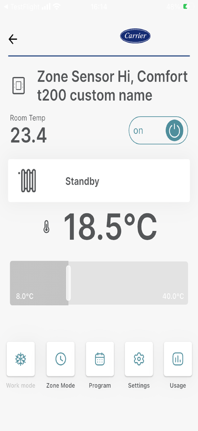 Carrier Comfort Management