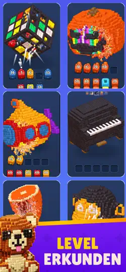 Screenshot von Cube Land Puzzle Game auf dem iPhone 4