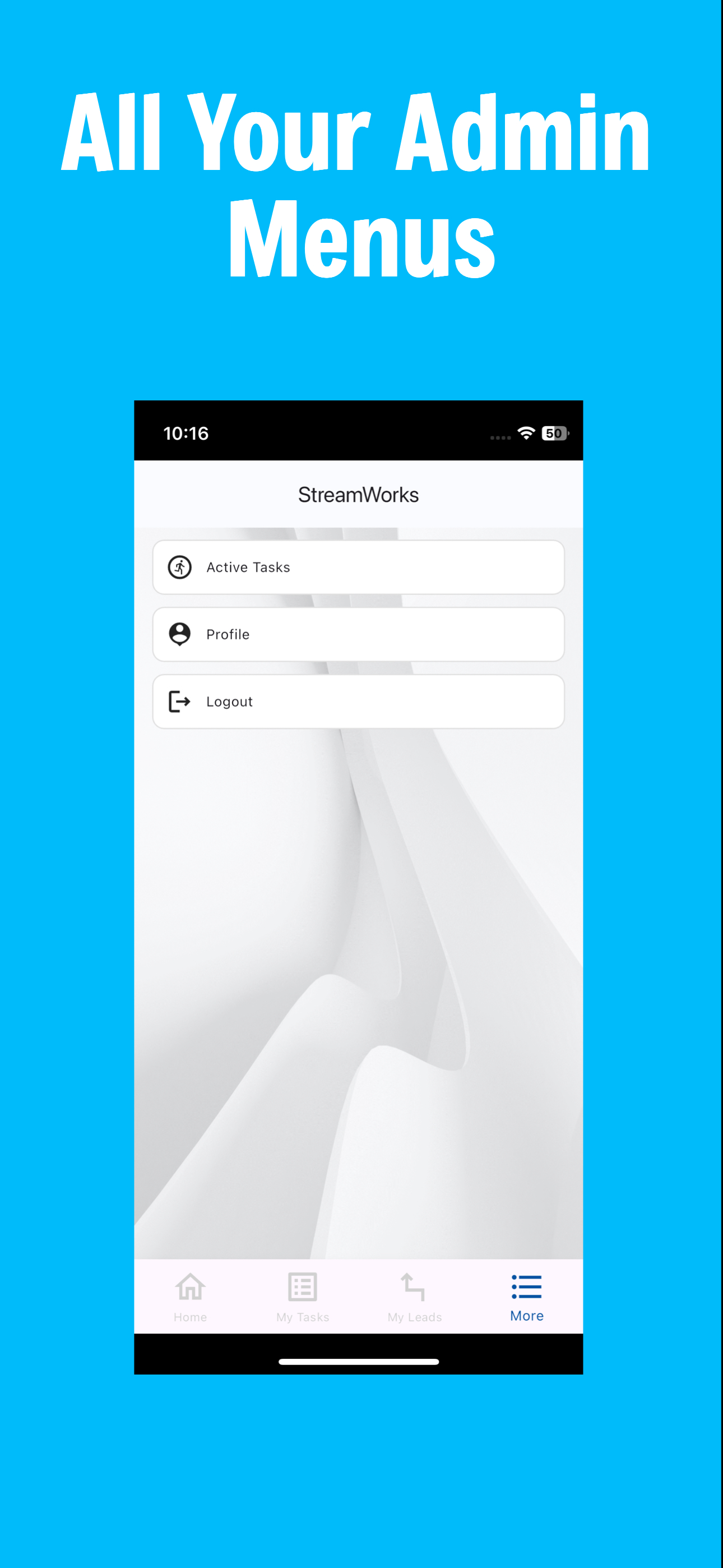 StreamWorks App