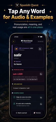 Spanish Quest: Learn Spanish Screenshot 6 of 10
