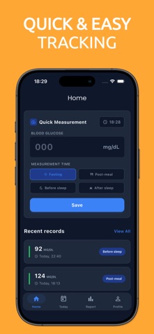 Gluko – Blood Sugar Tracker screenshot