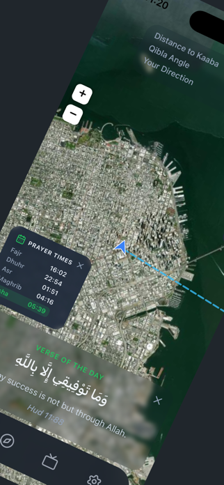 Qibla Finder - Compass Screenshot 1 of 5