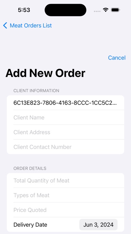 Meat Orders List - Slama screenshot-3